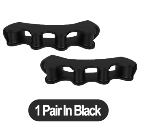 CloudSteps™ 5-Hole Silicone Toe Spacers | Instant Foot & Arch Relief